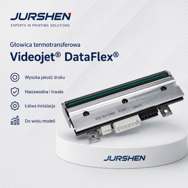 Głowice termotransferowe Videojet® DataFlex® Jurshen Poland