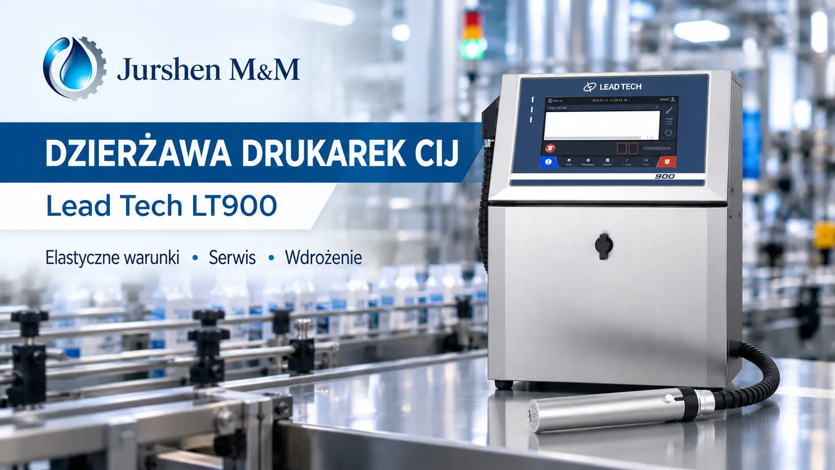 Dzierżawa drukarek CIJ – Lead Tech LT900 Jurshen